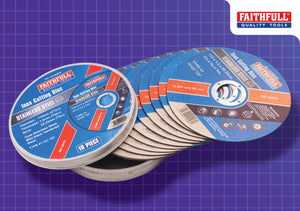 Faithfull 115mm (4.5in) Inox Discs