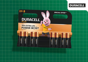 Duracell AA Plus Power 8 Pack