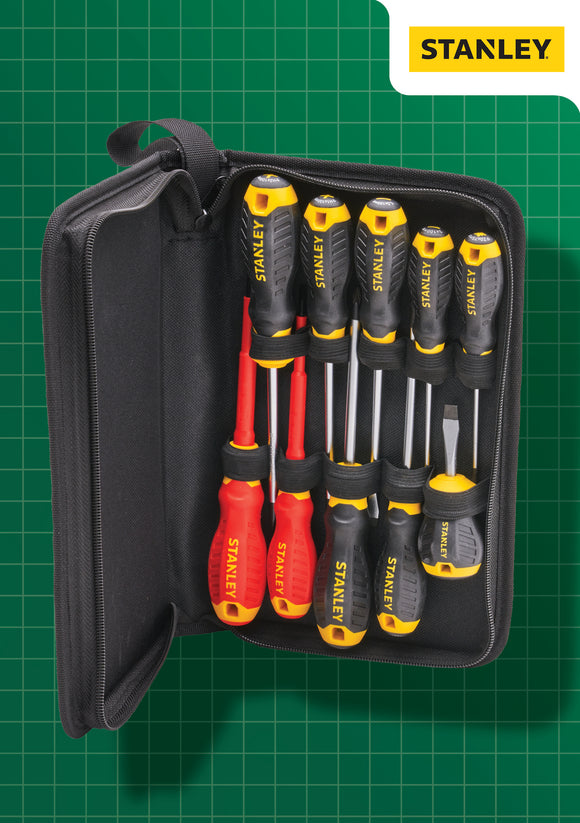 STANLEY 10 Piece Screwdriver Set