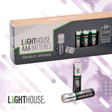 Lighthouse Batteries AA & AAA Pk24