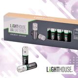 Lighthouse Batteries AA & AAA Pk24