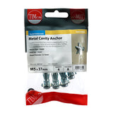 Metal Cavity Anchors - (Full Range M5 at 37mm-50mm)
