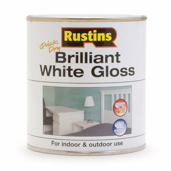 Quick Dry White Gloss - (Click for Range)