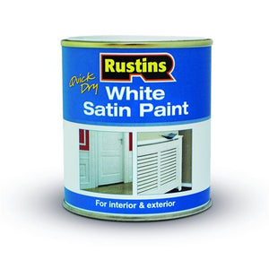 Quick Dry Satin White - (Click for Range)