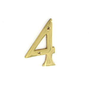 No.4 Numeral 75mm - (Click for Range)