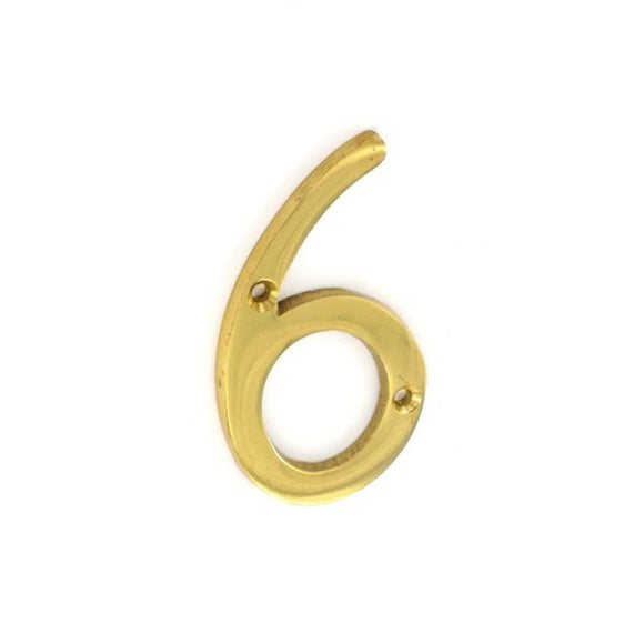 No.6 Numeral 75mm - (Click for Range)