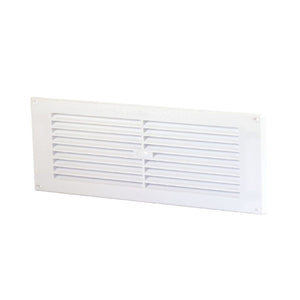 Plastic White Louvre Vent 9" - (Click for Range)