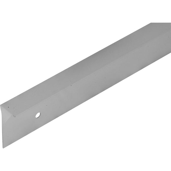 Worktop Trim 12mm Standard Corner Satin Silver - (Click for Range)