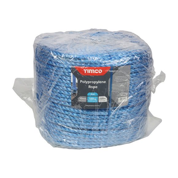 Blue Poly Rope (Click for Range) - Price Per Mtr
