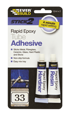 Stick 2 Rapid Epoxy Tube 12ML