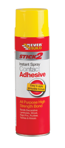 Everbuild Stick2® Contact Spray 500ML