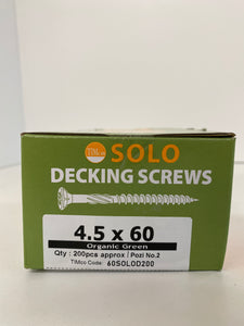 Solo Deck Screw 4.5mm x 60mm