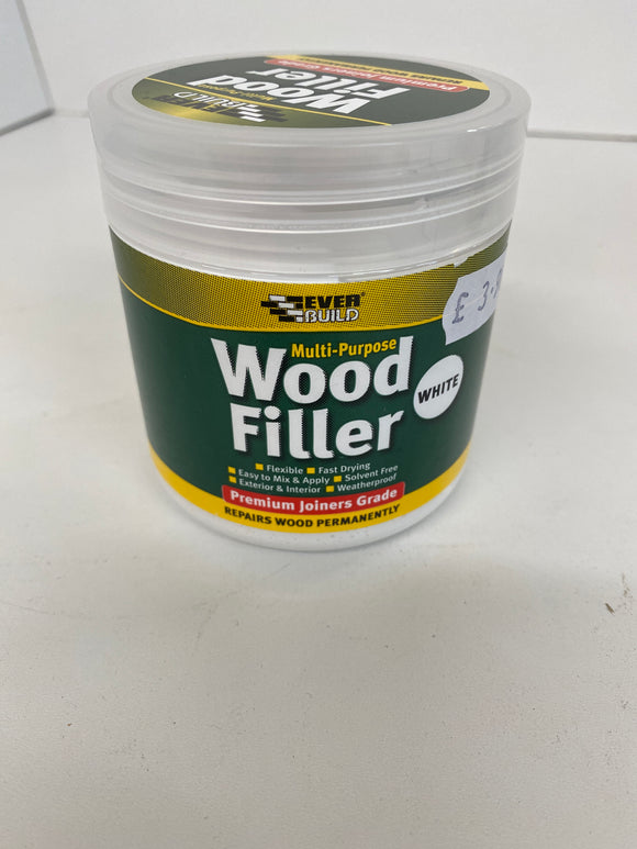 Wood Filler Tub 250ml - (Click for Full Range)
