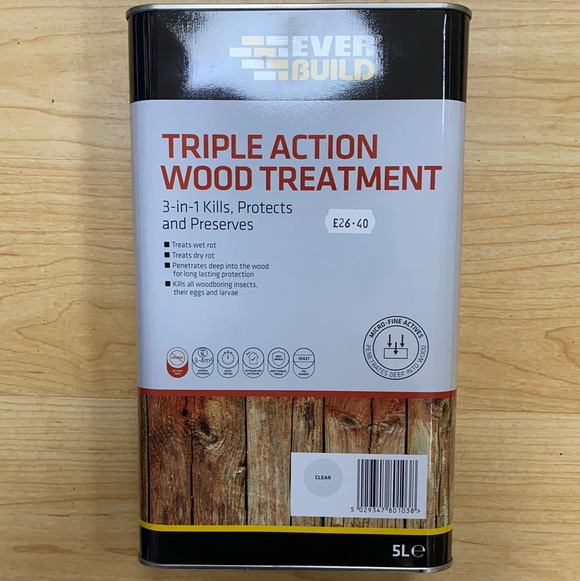 Wood Treatment Triple Action - (Click for Range)