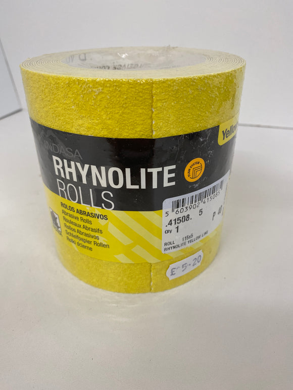 Sand Paper 5Mtr Roll Ali-Oxide - (Click for Range)