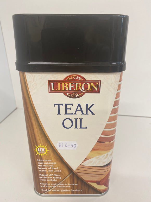 Teak Oil Liberon - (Click for Range)