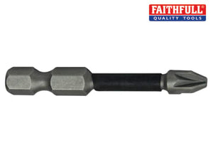 Screwdriver Bits Impact Pozi - 50mm (Click for Range)